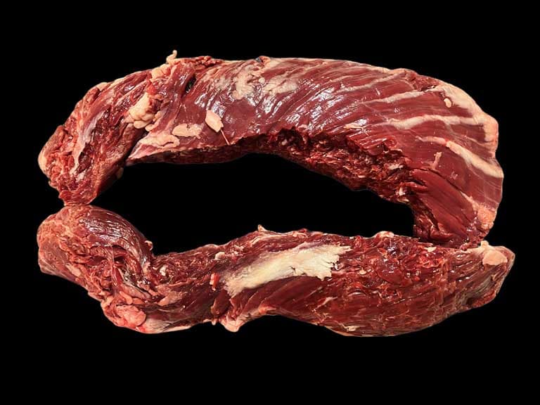 raw hanger steak