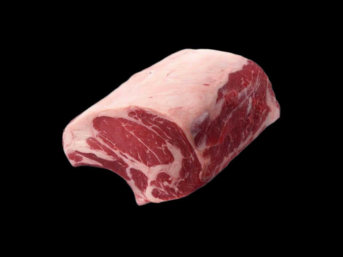 raw prime rib roast