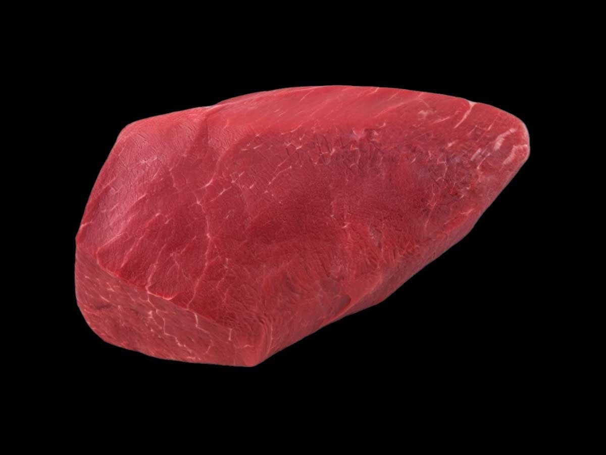 raw Sirloin Tip Side Roast