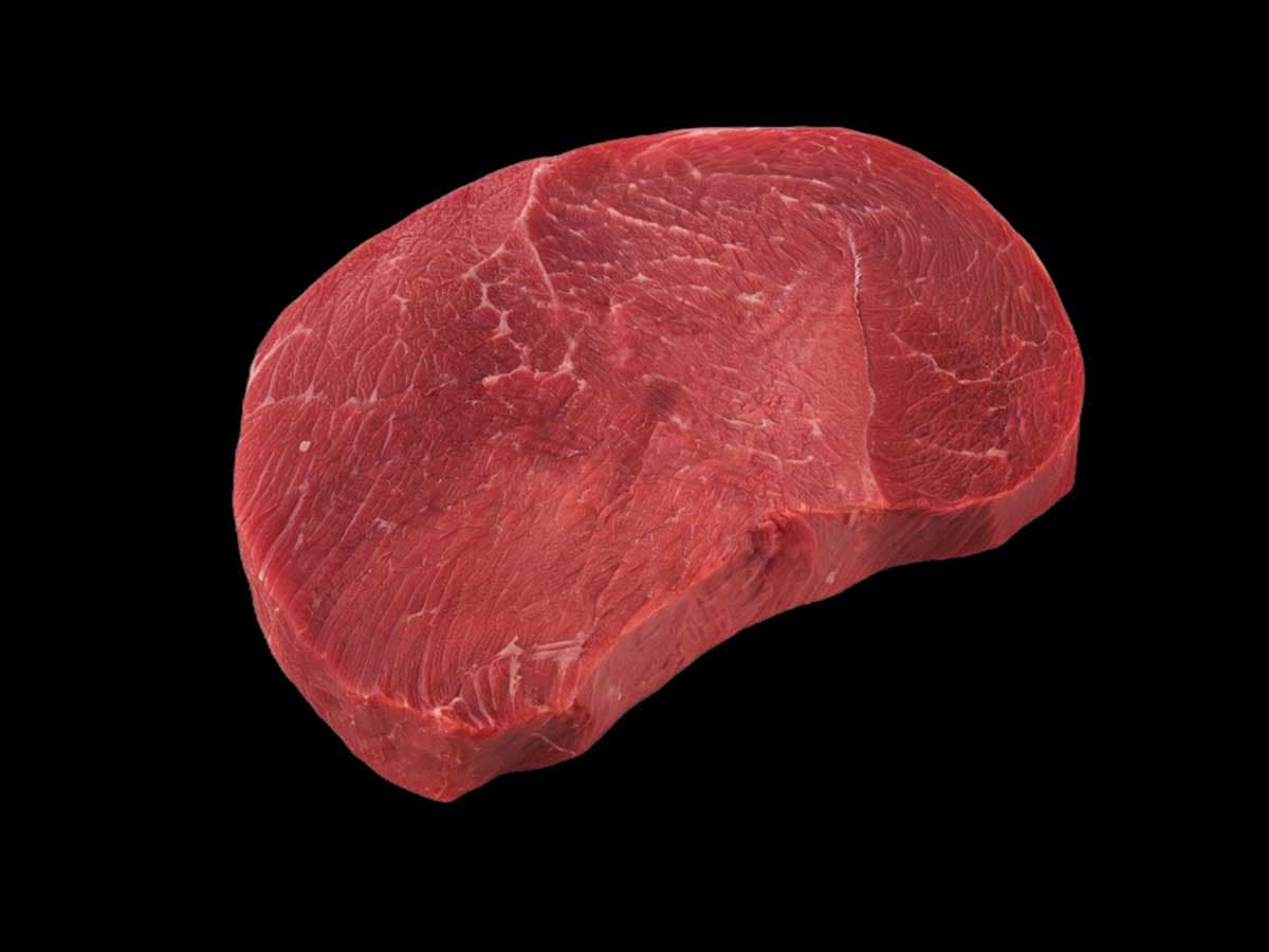 raw Sirloin Tip Steak