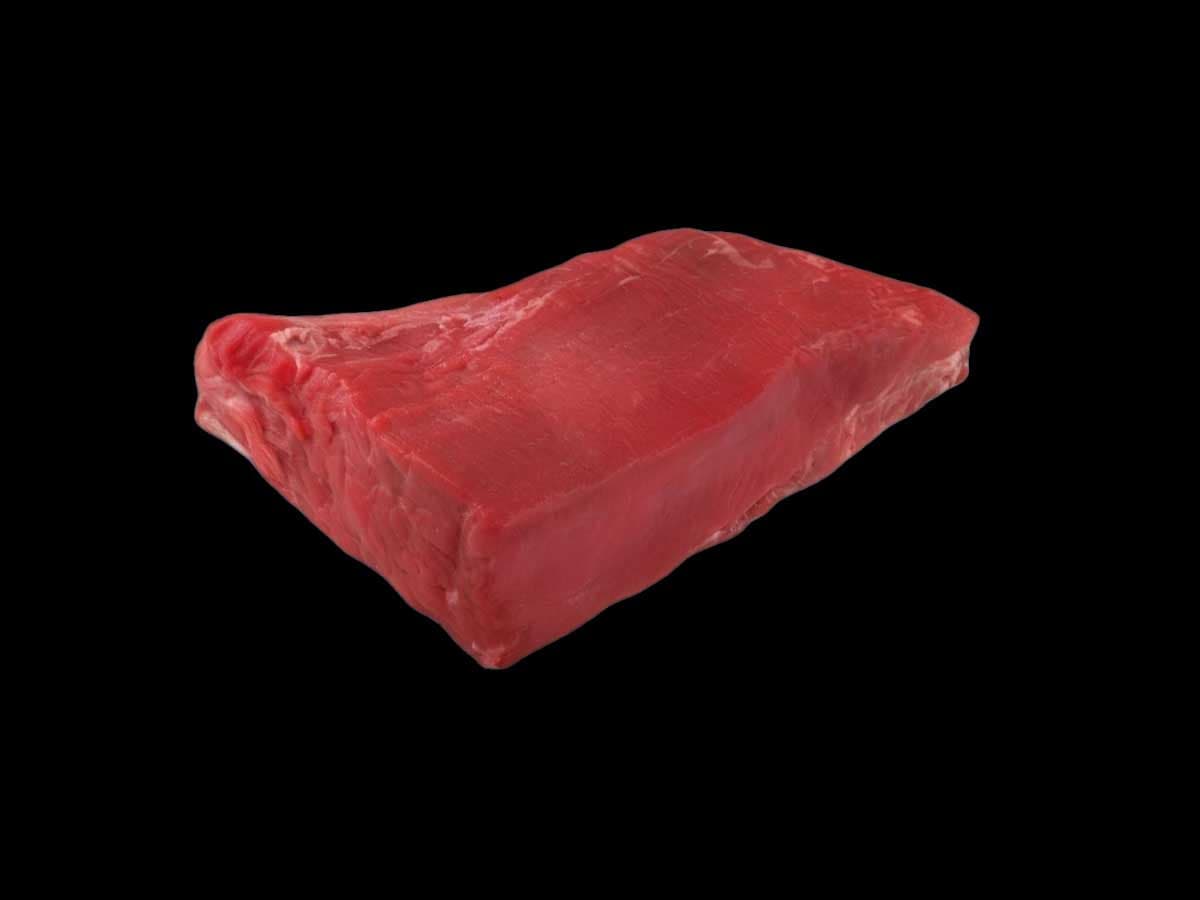 raw tenderloin tails