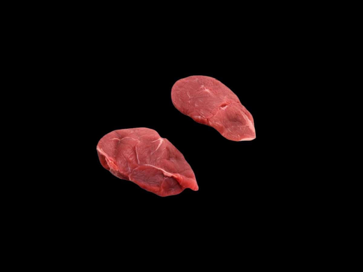 raw Top Inside Round Front Side Steak