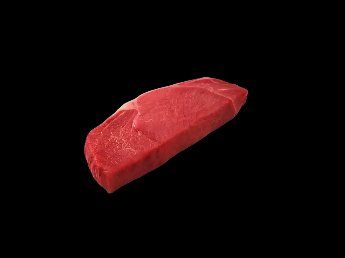 raw Petite Sirloin Steak